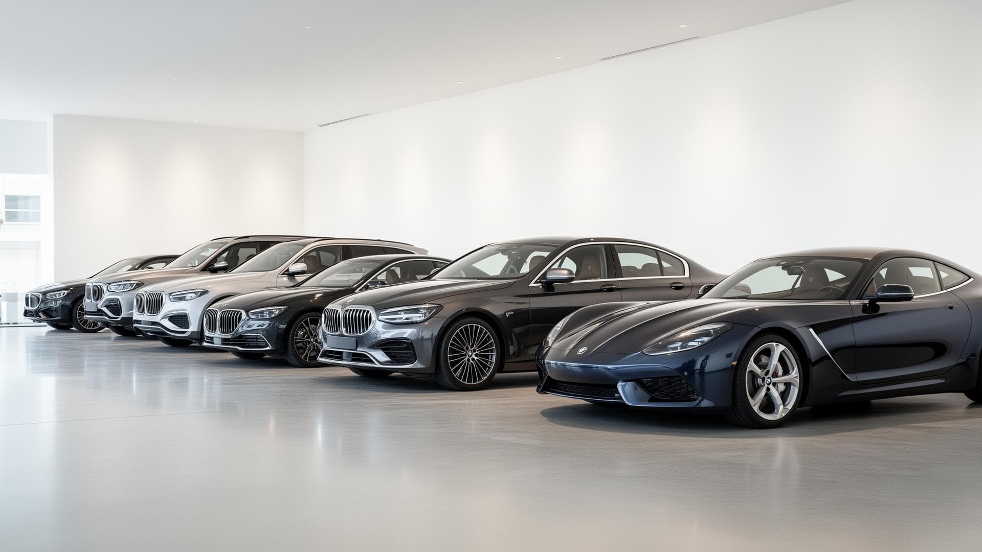 Showroom de vehículos premium